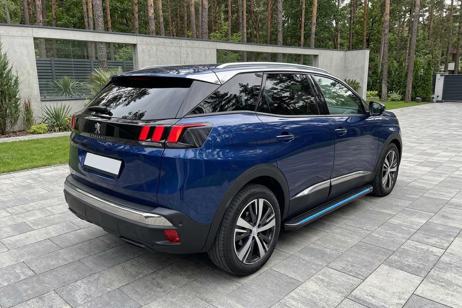 Peugeot 3008 2016-2023 Pedane Laterali Maya Blue (2 pz, Alluminio) Foto 1