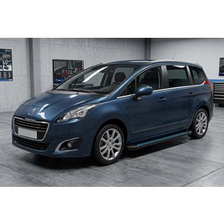 Pedane Laterali Maya Blue (2 pz, Alluminio) Peugeot 5008 2009-2016 foto 1