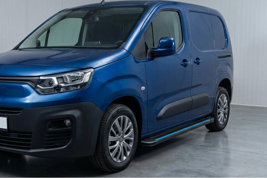 Peugeot Partner/Rifter 2019- Pedane Laterali Maya Blue (2 pz, Alluminio) Foto 1