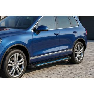 Pedane Laterali Maya Blue (2 pz, Alluminio) Porsche Cayenne 2003–2010 foto 1