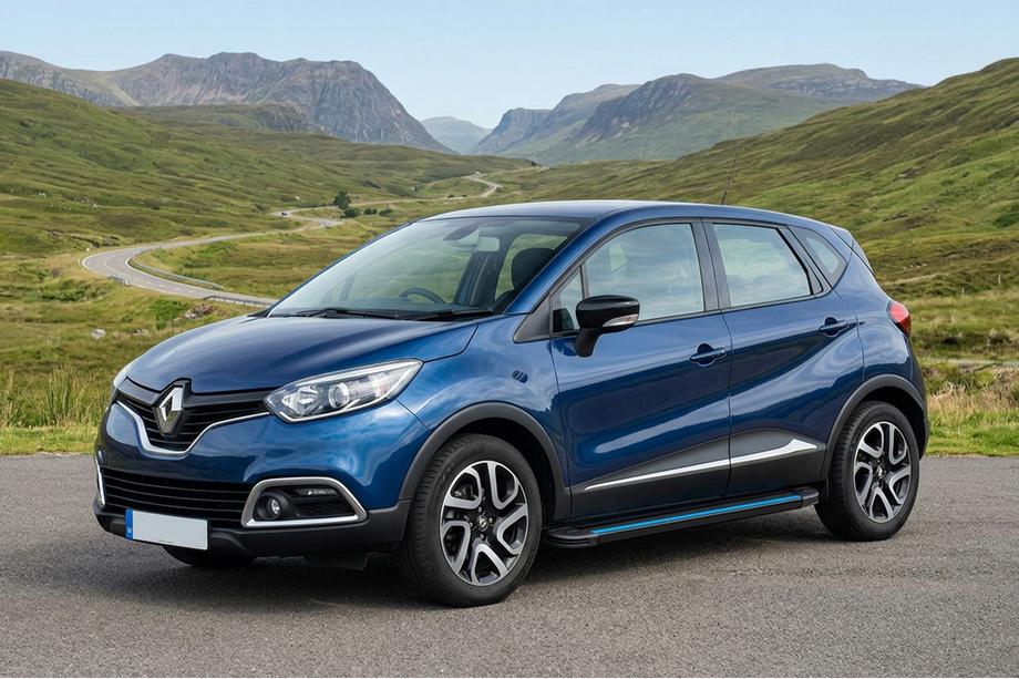 Renault Captur 2013-2019 Pedane Laterali Maya Blue (2 pz, Alluminio) Image