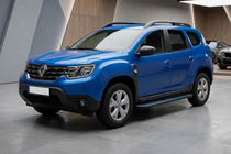 Renault Duster 2018-2024 Pedane Laterali Maya Blue (2 pz, Alluminio) foto 1