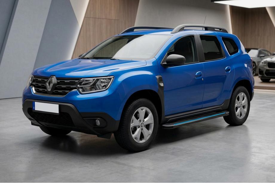 Renault Duster 2018-2024 Pedane Laterali Maya Blue (2 pz, Alluminio) Image