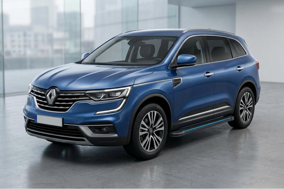 Renault Koleos 2016-2024 Pedane Laterali Maya Blue (2 pz, Alluminio) Image
