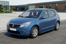 Renault Sandero 2007-2013 Pedane Laterali Maya Blue (2 pz, Alluminio) foto 1