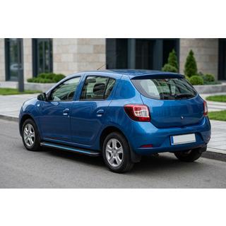 Pedane Laterali Maya Blue (2 pz, Alluminio) Renault Sandero 2013-2022 foto 1