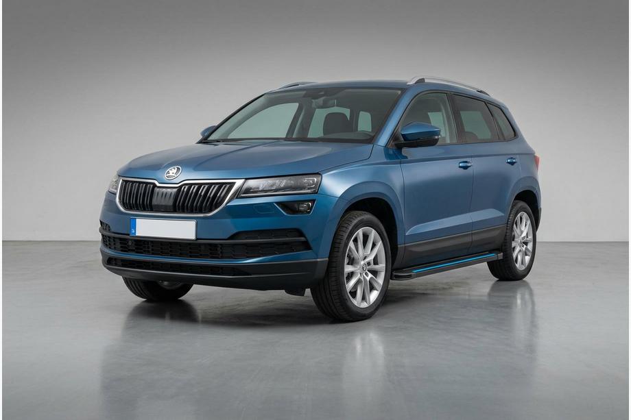 Skoda Karoq 2018- Pedane Laterali Maya Blue (2 pz, Alluminio) Image