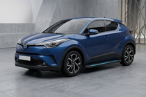 Toyota C-HR 2016-2023 Pedane Laterali Maya Blue (2 pz, Alluminio) foto 1