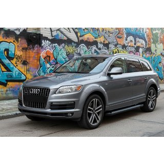 Pedane Laterali New Vision Black (2 pz, Alluminio) Audi Q7 2005-2015 foto 1