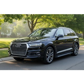 Pedane Laterali New Vision Black (2 pz, Alluminio) Audi Q7 2015–2026 foto 1