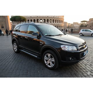 Pedane Laterali Vision New Black (2 pz, Alluminio) Chevrolet Captiva 2006-2019 foto 1