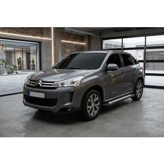 Pedane Laterali New Vision Black (2 pz, Alluminio) Citroen C-4 Aircross 2012-2017 foto 1