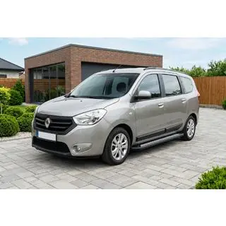 Pedane Laterali New Vision Black (2 pz, Alluminio) Dacia Lodgy 2012-2022 foto 1