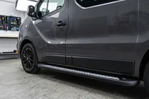 Fiat Talento 2016- Pedane Laterali New Vision Black (2 pz, Alluminio) foto 1