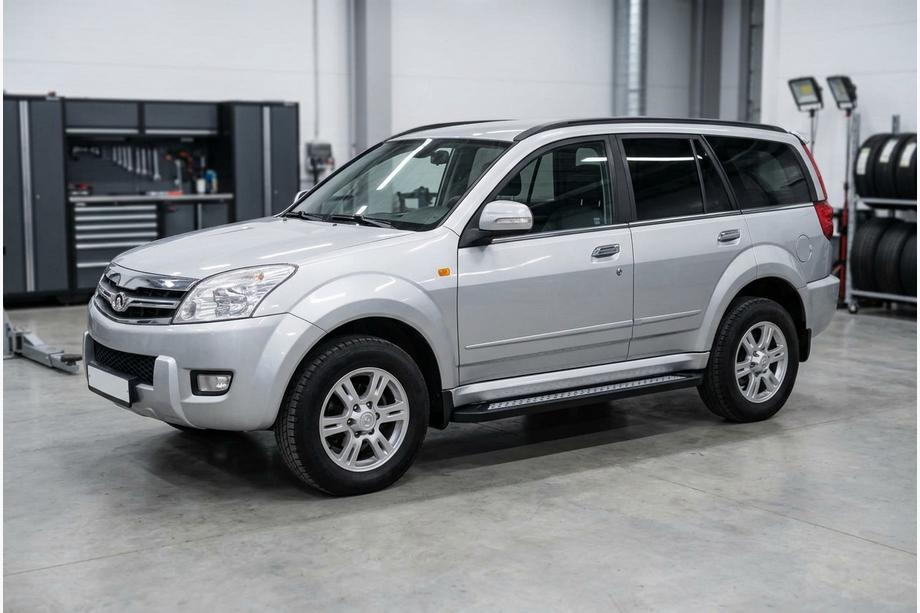 GreatWall Haval/Hover H3 2005-2013 Pedane Laterali New Vision Black (2 pz, Alluminio) Image