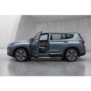 Pedane Laterali New Vision Black (2 pz, Alluminio) Hyundai Santa Fe 4 2018-2023 foto 1