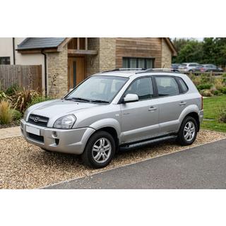 Pedane Laterali New Vision Black (2 pz, Alluminio) Hyundai Tucson JM 2004- foto 1
