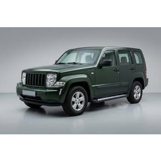 Pedane Laterali Vision New Black (2 pz, Alluminio) Jeep Cherokee/Liberty 2007-2013 foto 1
