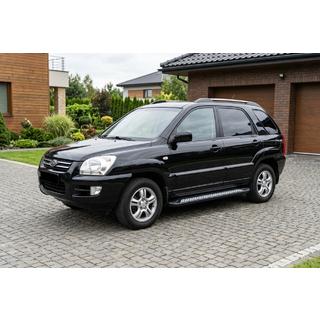 Pedane Laterali Vision New Black (2 pz, Alluminio) Kia Sportage 2004-2010 foto 1