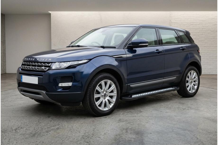 Range Rover Evoque 2012-2018 Pedane Laterali New Vision Black (2 pz, Alluminio) Image