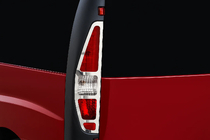Fiat Doblo I 2001-2005 Coperture cromate per fanali posteriori (2 pz, acciaio inox) Carmos - Acciaio Inox Turco foto 1