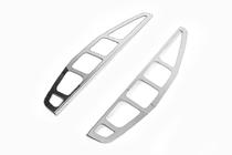 Fiat Doblo I 2001-2005 Coperture cromate per fanali posteriori (2 pz, acciaio inox) Carmos - Acciaio Inox Turco foto 3