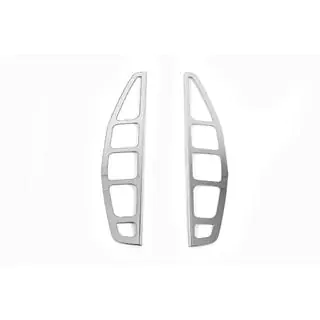 Coperture cromate per fanali posteriori (2 pz, acciaio inox) foto 2