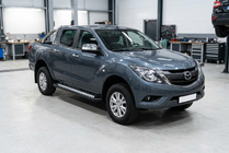 Mazda BT-50 2012- Pedane Laterali New Vision Black (2 pz, Alluminio) foto 1
