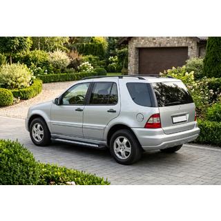 Pedane Laterali New Vision Black (2 pz, Alluminio) Mercedes ML W163 1997-2005 foto 1