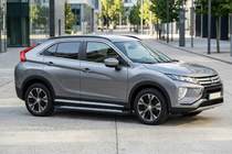 Mitsubishi Eclipse Cross 2017- Pedane Laterali New Vision Black (2 pz, Alluminio) foto 1