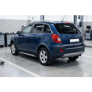 Pedane Laterali Vision New Black (2 pz, Alluminio) Opel Antara 2006-2017 foto 1