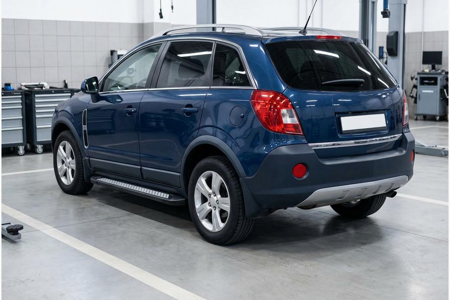 Opel Antara 2006-2017 Pedane Laterali Vision New Black (2 pz, Alluminio) Image