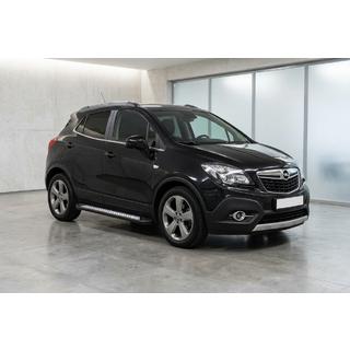 Pedane Laterali New Vision Black (2 pz, Alluminio) Opel Mokka 2012-2021 foto 1
