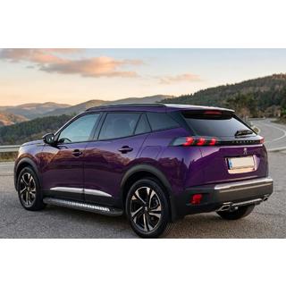 Pedane Laterali New Vision Black (2 pz, Alluminio) Peugeot 3008 2016-2023 foto 1