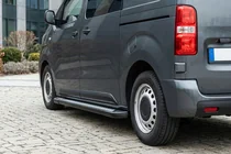 Peugeot Expert 2007-2016 Pedane Laterali New Vision Black (2 pz, Alluminio) foto 1