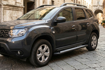 Renault Duster 2018-2024 Pedane Laterali New Vision Black (2 pz, Alluminio) foto 1