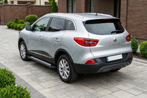 Renault Kadjar 2015-2022 Pedane Laterali New Vision Black (2 pz, Alluminio) foto 1