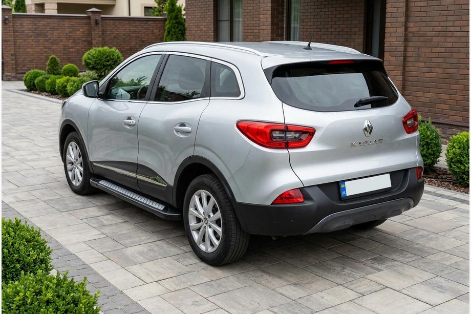 Renault Kadjar 2015-2022 Pedane Laterali New Vision Black (2 pz, Alluminio) Image