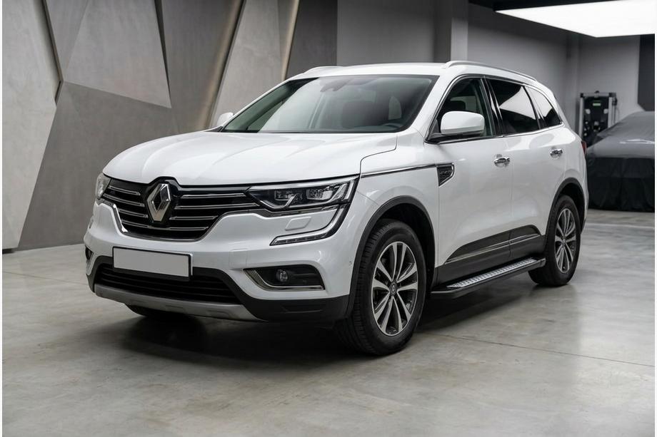 Renault Koleos 2016-2024 Pedane Laterali New Vision Black (2 pz, Alluminio) Image