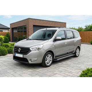 Pedane Laterali New Vision Black (2 pz, Alluminio) Renault Lodgy 2013-2022 foto 1