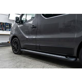 Pedane Laterali New Vision Black (2 pz, Alluminio) Renault Trafic 2015- foto 1