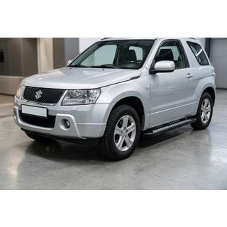 Pedane Laterali New Vision Black (2 pz, Alluminio) Suzuki Grand Vitara 2005-2017 foto 1
