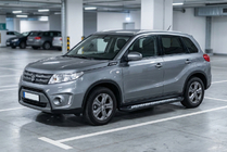 Suzuki Vitara 2015- Pedane Laterali New Vision Black (2 pz, Alluminio) foto 1