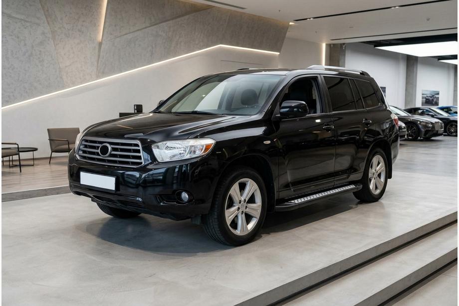 Toyota Highlander 2008-2013 Pedane Laterali New Vision Black (2 pz, Alluminio) Foto 1