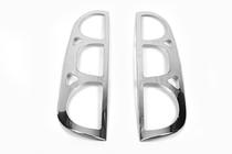 Fiat Doblo I 2005-2010 Coperture Cromate per Fanali Posteriori (2 pz, Acciaio Inox) Carmos - Acciaio Inox Turco foto 2