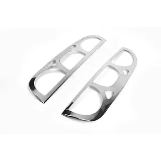 Coperture Cromate per Fanali Posteriori (2 pz, Acciaio Inox) foto 3