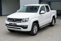 Volkswagen Amarok 2010-2022 Pedane Laterali New Vision Black (2 pz, Alluminio) foto 1