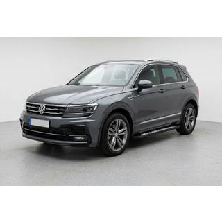 Pedane Laterali New Vision Black (2 pz, Alluminio) Volkswagen Tiguan 2016-2023 foto 1