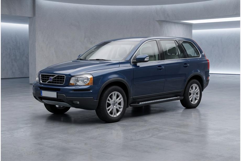 Volvo XC90 2002-2014 Pedane Laterali New Vision Black (2 pz, Alluminio) Foto 1