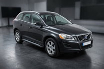 Volvo XC60 2009-2017 Pedane Laterali New Vision Black (2 pz, Alluminio) foto 1